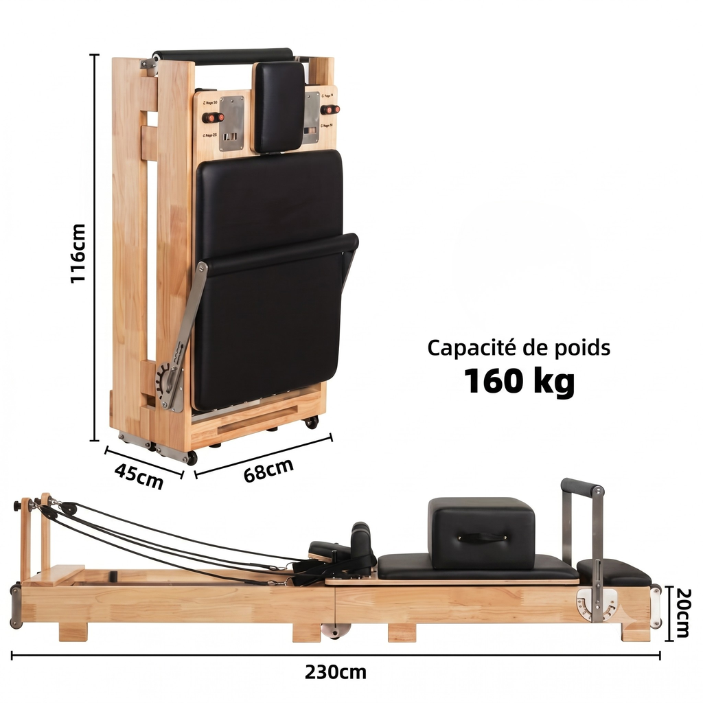 Reformer Kaleo Home - Bois de Chêne