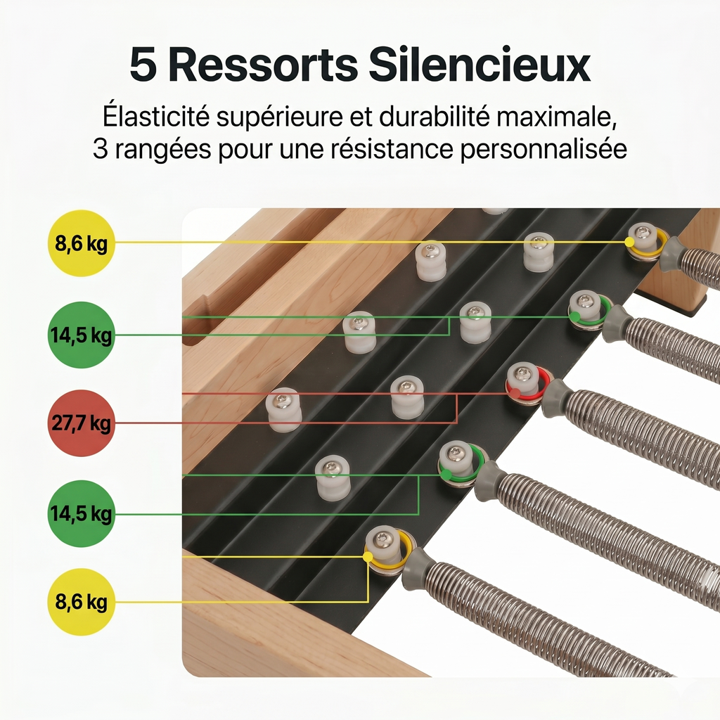 Reformer Kaleo Home - Bois de Chêne