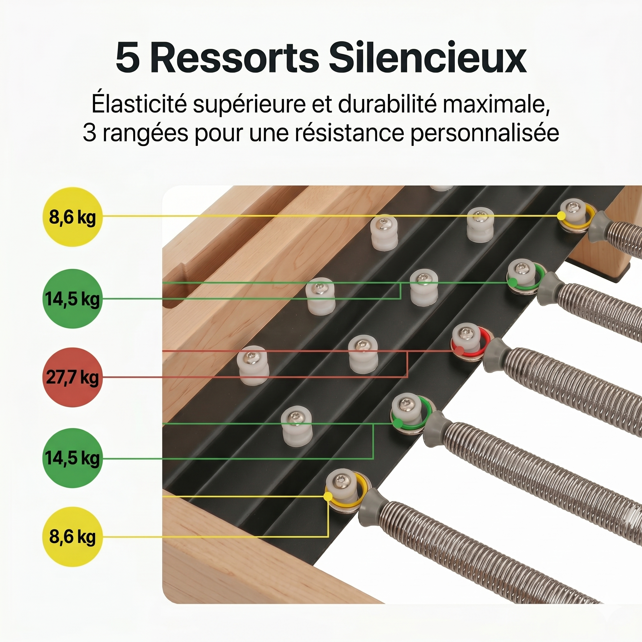 Reformer Kaleo Home - Bois de Chêne