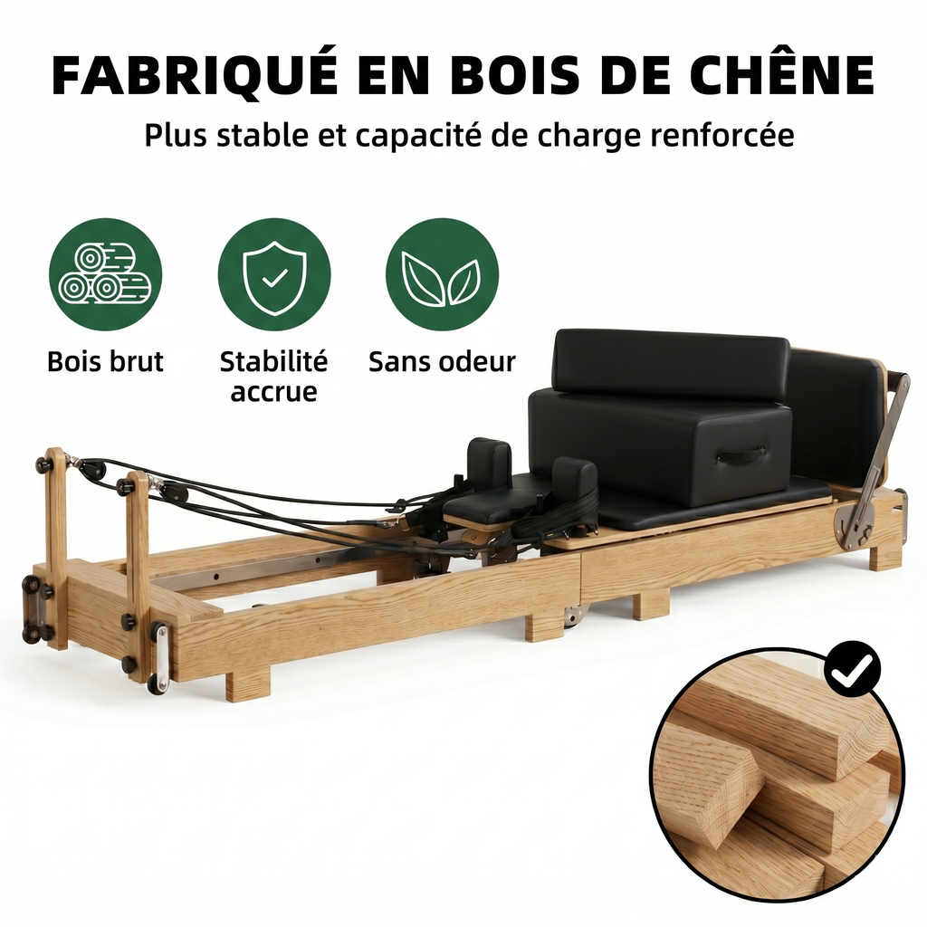 Reformer Kaleo Home - Bois de Chêne