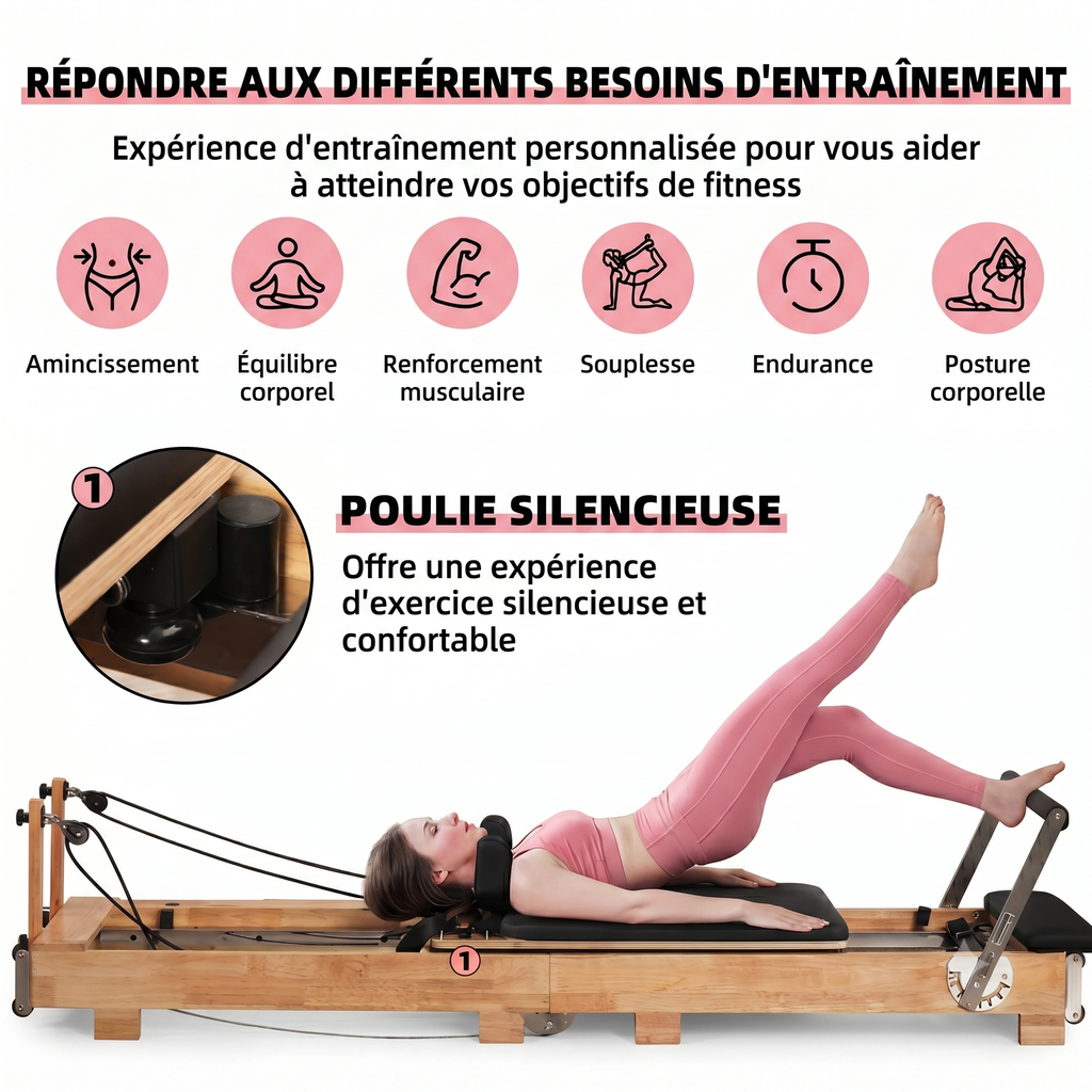 Reformer Kaleo Home - Bois de Chêne